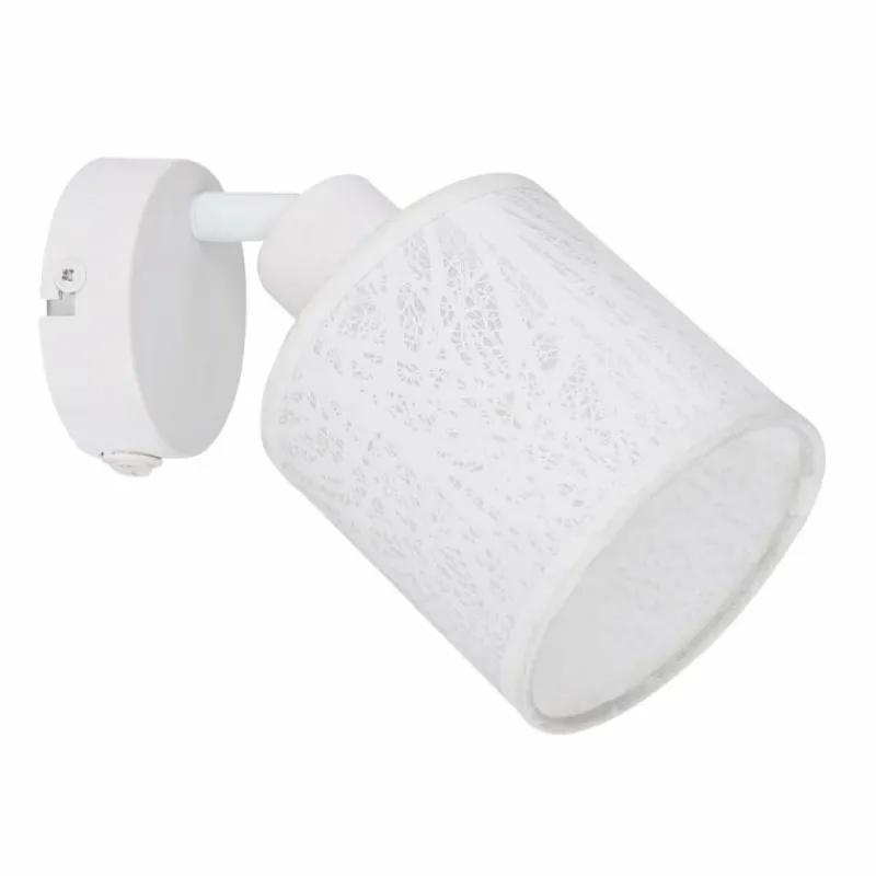 Luminaires Globo Lighting Spot Globo PINNI Blanc, 1 lumière* Spots Et Projecteurs