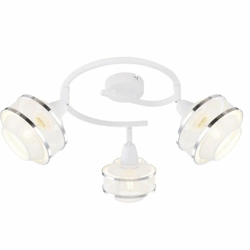 Luminaires Globo Lighting Spot Globo VIGATTO Blanc, 3 lumières* Spots Et Projecteurs