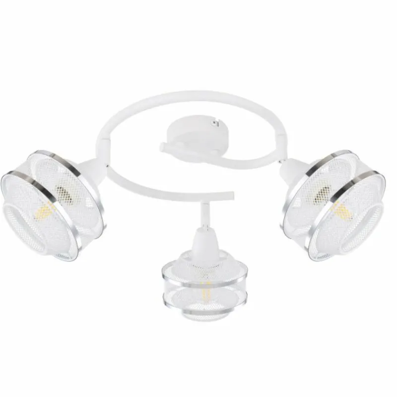 Luminaires Globo Lighting Spot Globo VIGATTO Blanc, 3 lumières* Spots Et Projecteurs