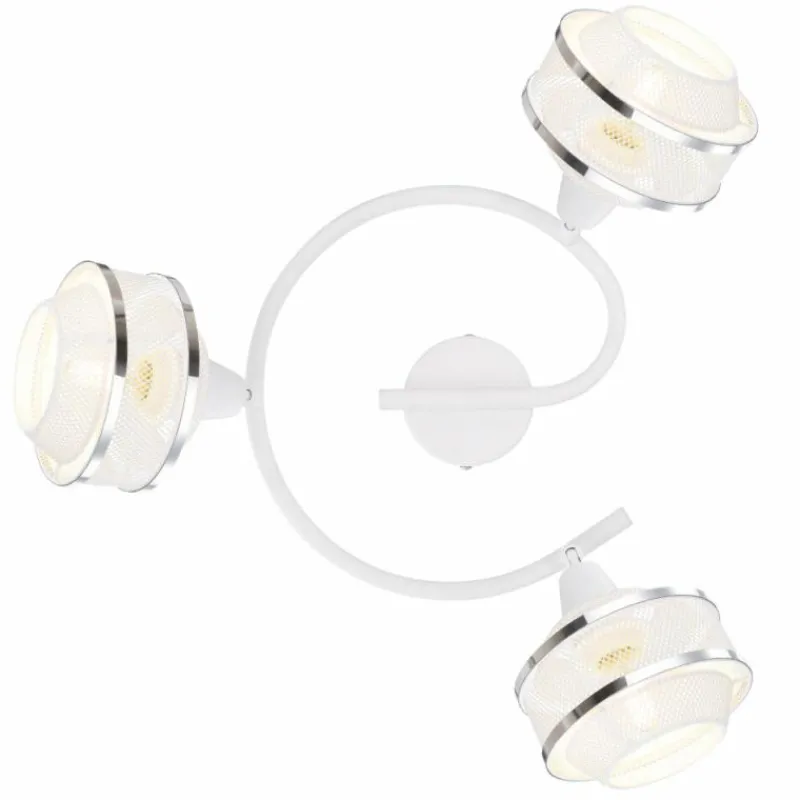 Luminaires Globo Lighting Spot Globo VIGATTO Blanc, 3 lumières* Spots Et Projecteurs