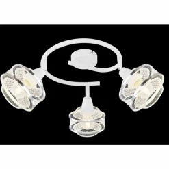 Luminaires Globo Lighting Spot Globo VIGATTO Blanc, 3 lumières* Spots Et Projecteurs