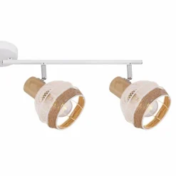 Lampes En Tissu-Luminaires Globo Lighting Spot Globo WIDY Blanc, 4 lumières