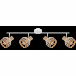 Lampes En Tissu-Luminaires Globo Lighting Spot Globo WIDY Blanc, 4 lumières