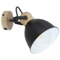 Luminaires Globo Lighting Spot Globo WIHO Noir, 1 lumière* Spots Et Projecteurs