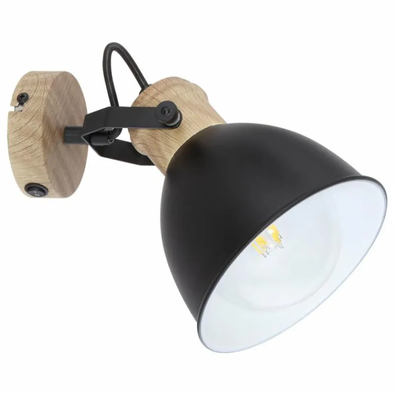 Luminaires Globo Lighting Spot Globo WIHO Noir, 1 lumière* Spots Et Projecteurs