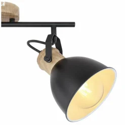 Luminaires Globo Lighting Spot Globo WIHO Noir, 2 lumières* Spots Et Projecteurs