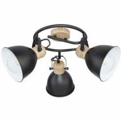Luminaires Globo Lighting Spot Globo WIHO Noir, 3 lumières* Spots Et Projecteurs