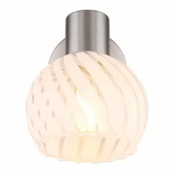 Luminaires Globo Lighting Spot Globo WILLY Nickel mat, 1 lumière