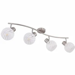 Luminaires Globo Lighting Spot Globo WILLY Nickel mat, 4 lumières