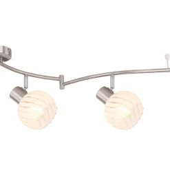 Luminaires Globo Lighting Spot Globo WILLY Nickel mat, 6 lumières