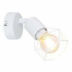 Luminaires Globo Lighting Spot Globo XARA I Blanc, 1 lumière* Spots Et Projecteurs