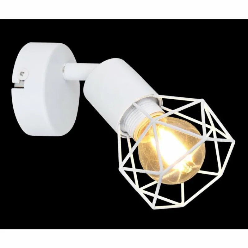 Luminaires Globo Lighting Spot Globo XARA I Blanc, 1 lumière* Spots Et Projecteurs