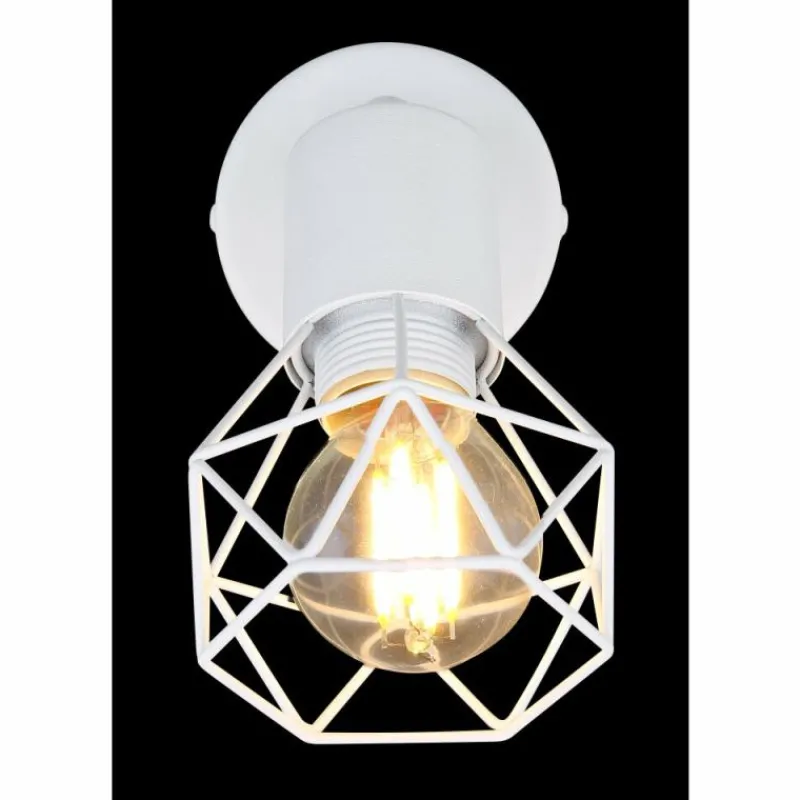 Luminaires Globo Lighting Spot Globo XARA I Blanc, 1 lumière* Spots Et Projecteurs