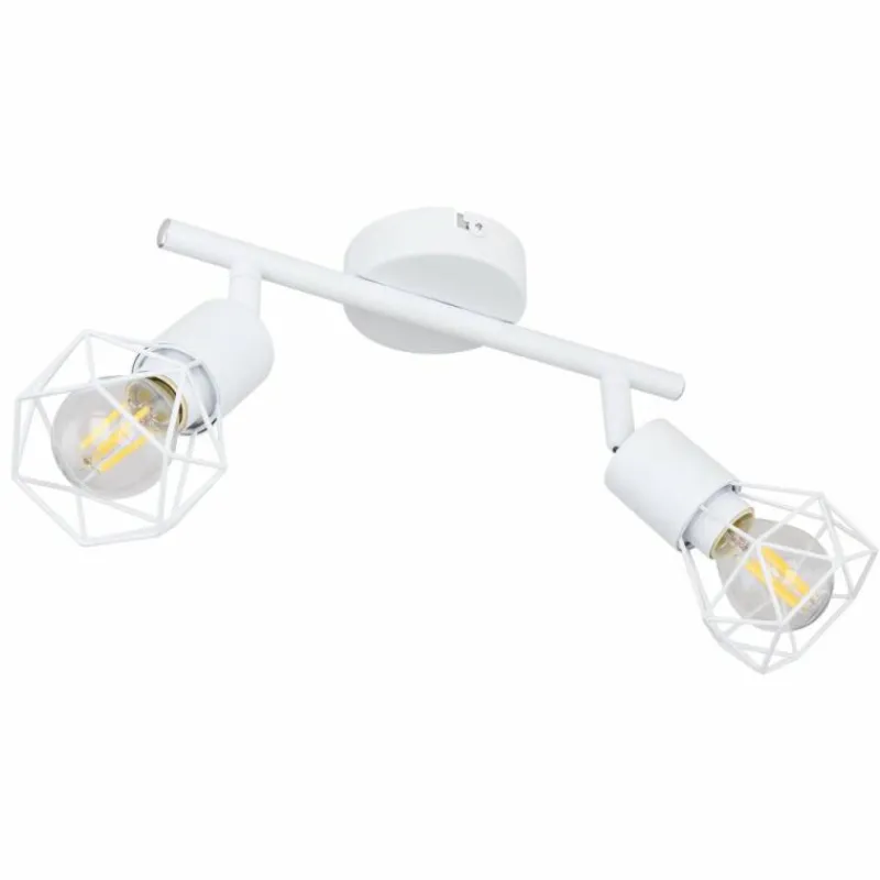 Luminaires Globo Lighting Spot Globo XARA I Blanc, 2 lumières* Spots Et Projecteurs