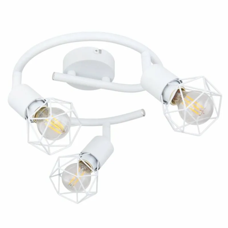 Luminaires Globo Lighting Spot Globo XARA I Blanc, 3 lumières* Spots Et Projecteurs