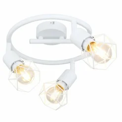 Luminaires Globo Lighting Spot Globo XARA I Blanc, 3 lumières* Spots Et Projecteurs