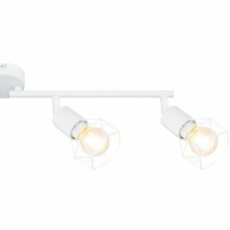 Luminaires Globo Lighting Spot Globo XARA I Blanc, 4 lumières* Spots Et Projecteurs
