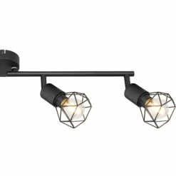 Luminaires Globo Lighting Spot Globo XARA I Noir, 4 lumières* Spots Et Projecteurs