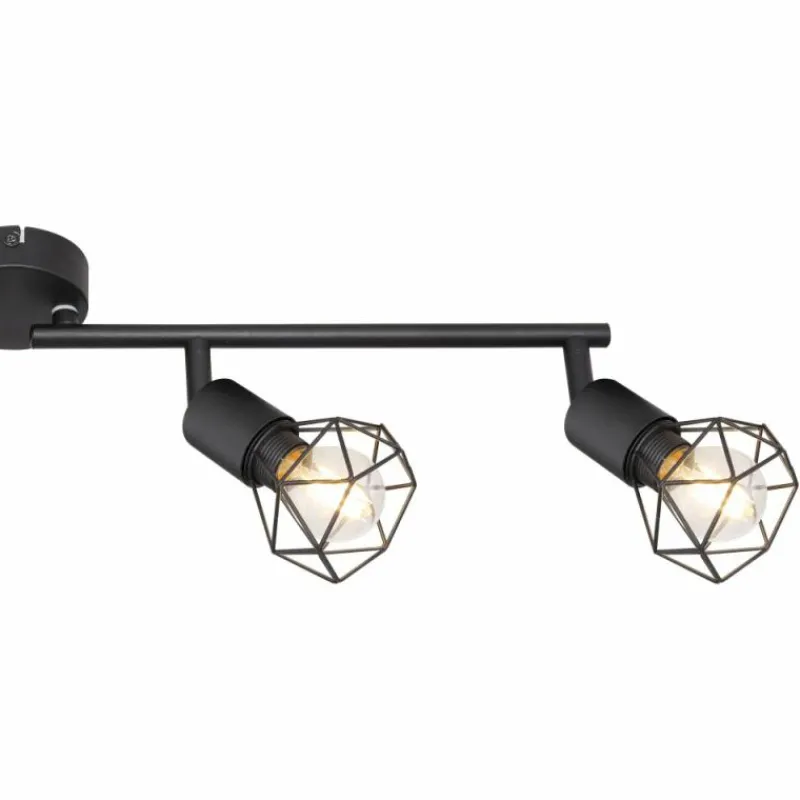 Luminaires Globo Lighting Spot Globo XARA I Noir, 4 lumières* Spots Et Projecteurs