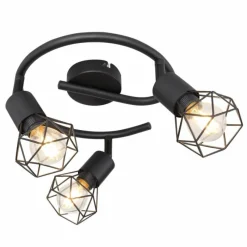 Luminaires Globo Lighting Spot Globo XARA I Noir, 3 lumières* Spots Et Projecteurs