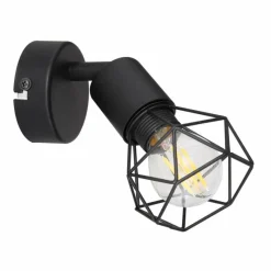 Luminaires Globo Lighting Spot Globo XARA I Noir, 1 lumière* Spots Et Projecteurs