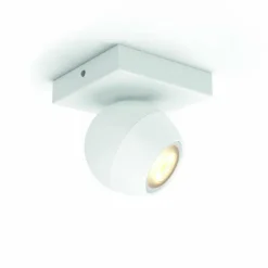 Luminaires Philips Spot, kit d'extension Philips Hue Ambiance White Buckram Blanc, 1 lumière