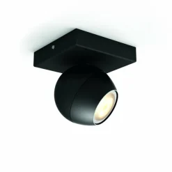 Luminaires Philips Spot, kit d'extension Philips Hue Ambiance White Buckram Noir, 1 lumière