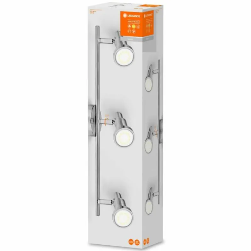 Luminaires Ledvance Spot LEDVANCE SPOT Argenté, 3 lumières* Éclairage Led