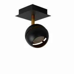 Luminaires Scandinaves-Luminaires Lucide Spot Lucide BINARI LED Noir, 1 lumière