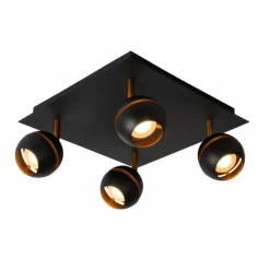 Luminaires Scandinaves-Luminaires Lucide Spot Lucide BINARI LED Noir, 1 lumière