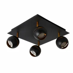 Luminaires Scandinaves-Luminaires Lucide Spot Lucide BINARI LED Noir, 1 lumière