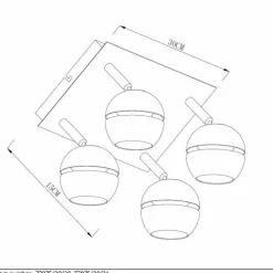 Luminaires Scandinaves-Luminaires Lucide Spot Lucide BINARI LED Noir, 1 lumière