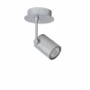 Luminaires Rustiques-Luminaires Lucide Spot Lucide BIRX Gris, 1 lumière