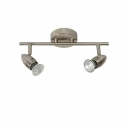 Luminaires Rustiques-Luminaires Lucide Spot Lucide CARO Chrome, 2 lumières