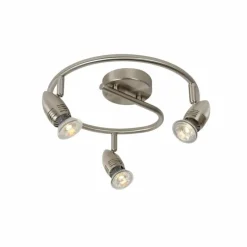 Luminaires Rustiques-Luminaires Lucide Spot Lucide CARO Chrome, 3 lumières