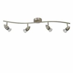 Luminaires Rustiques-Luminaires Lucide Spot Lucide CARO Chrome, 4 lumières