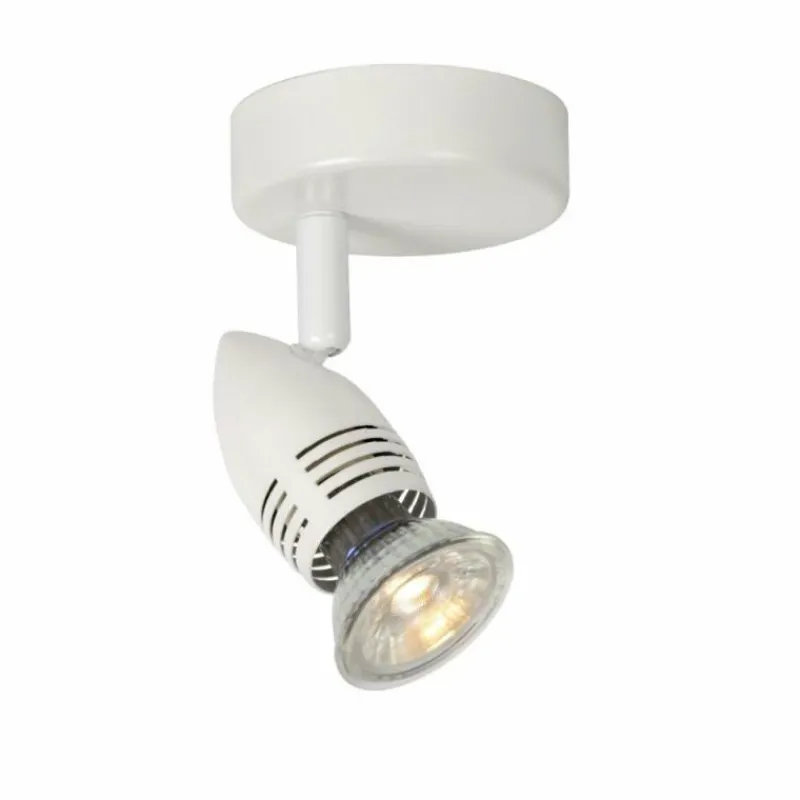 Luminaires Rustiques-Luminaires Lucide Spot Lucide CARO LED Blanc, 1 lumière