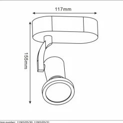 Lampes Industrielles-Luminaires Lucide Spot Lucide JASTER Blanc, 1 lumière