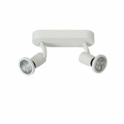 Lampes Industrielles-Luminaires Lucide Spot Lucide JASTER Blanc, 2 lumières