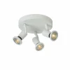 Lampes Industrielles-Luminaires Lucide Spot Lucide JASTER Blanc, 3 lumières