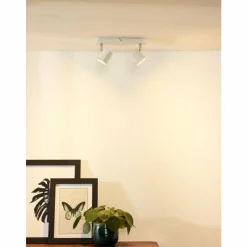 Lampes Industrielles-Luminaires Lucide Spot Lucide RILOU Blanc, 2 lumières
