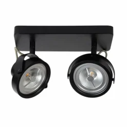 Lampes Industrielles-Luminaires Lucide Spot Lucide TALA Noir, 2 lumières