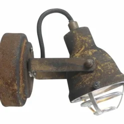 Luminaires Brilliant Spot mural Brilliant Bente Rouille, Noir, 1 lumière* Appliques