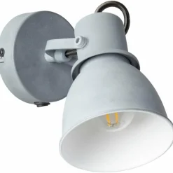 Lampes Industrielles-Luminaires Brilliant Spot mural Brilliant Bogart Gris, 1 lumière