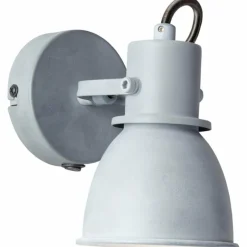Lampes Industrielles-Luminaires Brilliant Spot mural Brilliant Bogart Gris, 1 lumière
