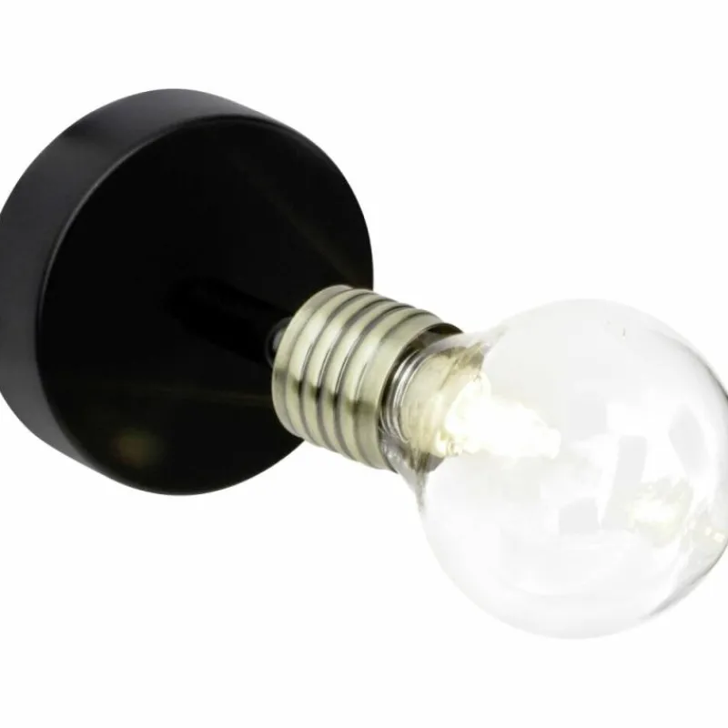 Luminaires Brilliant Spot mural Brilliant Bulb Laiton, Noir, 1 lumière