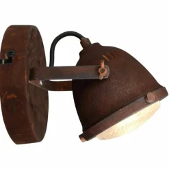 Luminaires Brilliant Spot mural Brilliant Carmen Rouille, 1 lumière* Spots Et Projecteurs