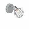 Luminaires Brilliant Spot mural Brilliant Charlie Chrome, 1 lumière* Spots Et Projecteurs