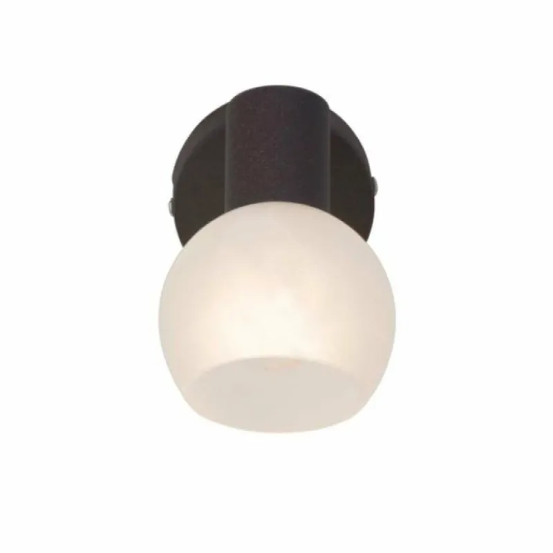 Luminaires Brilliant Spot mural Brilliant Gabon Brun, 1 lumière