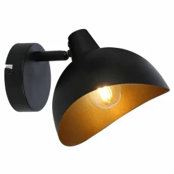 Luminaires Brilliant Spot mural Brilliant Layton Noir, 1 lumière* Spots Et Projecteurs